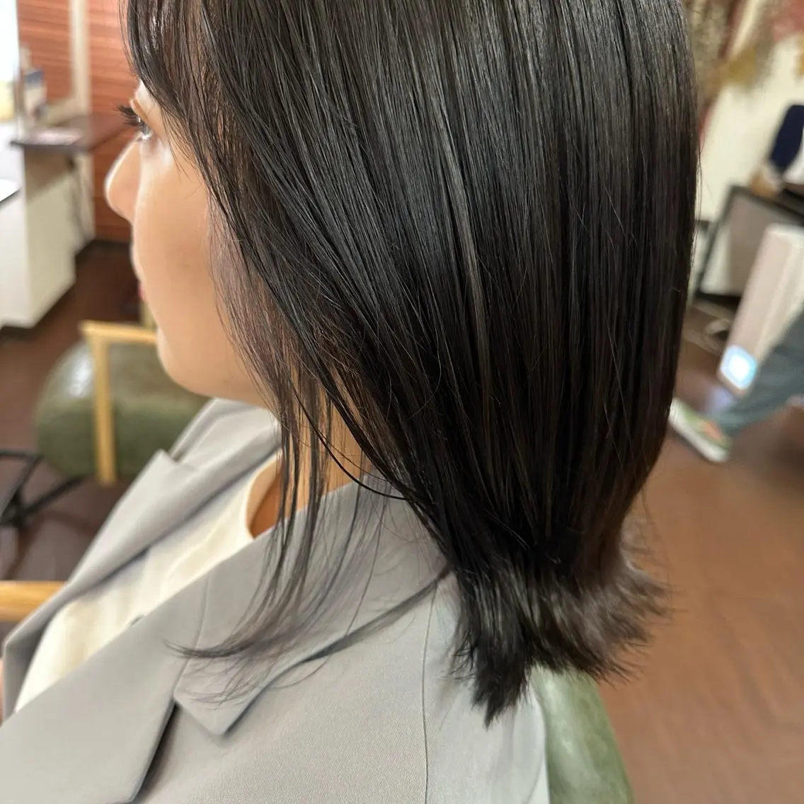 ミディアム カラー インナーカラー カット ヘアカラー 💜推しインナー カラー/菊池柊真💜のヘアスタイル