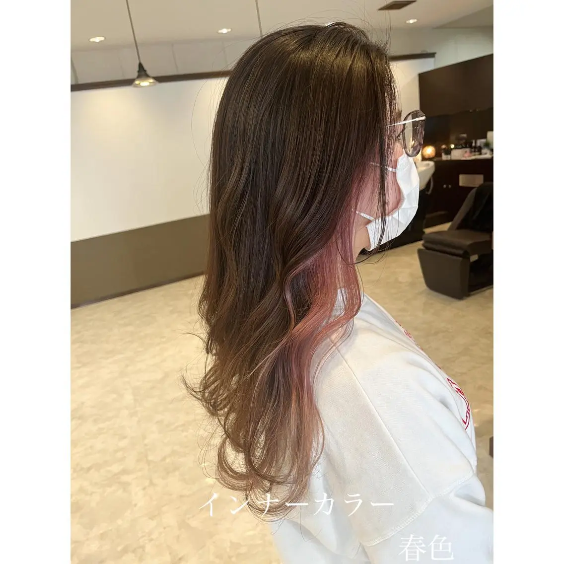 ロング カラー 坂井田 浩樹のヘアスタイル