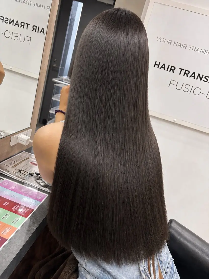 ロング カット ヘアカラー トリートメント 横浜/あゆみ/ エクステ特化のヘアスタイル