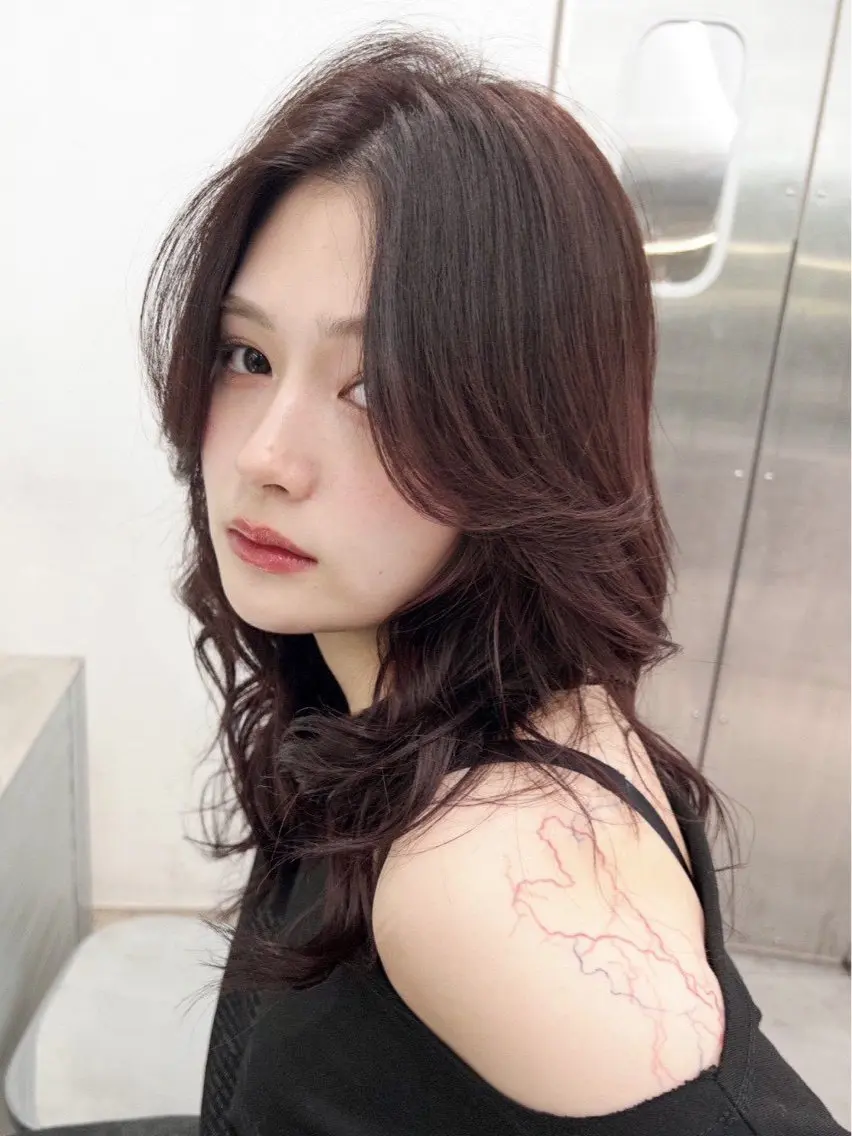 カラー ヘアカラー ALBUM りくのヘアスタイル