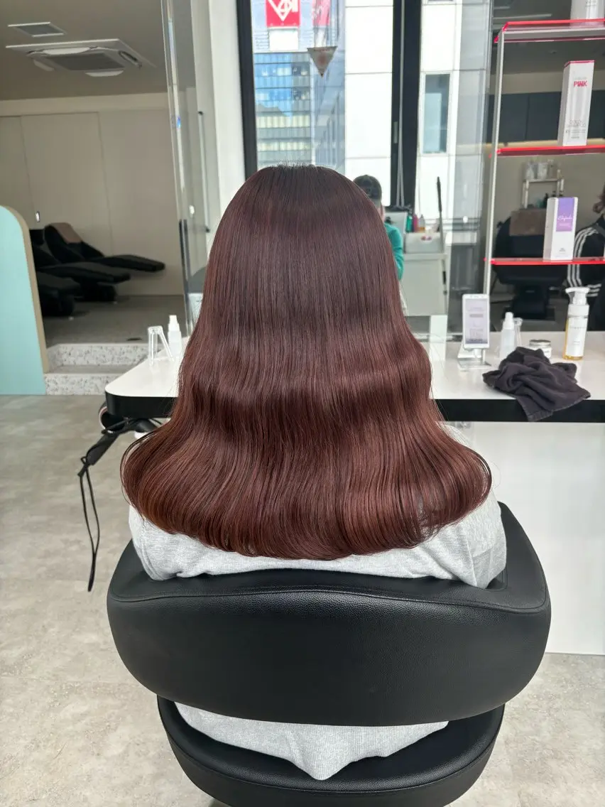 🍒平日限定🍒💕全ての女性の髪の毛を綺麗に💕髪質改善✖️透明感カラー✖️高保湿トリートメント💕✨の写真