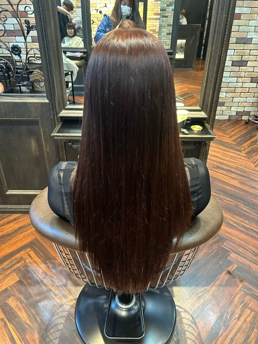 ロング カラー INOUE SAKIのヘアスタイル