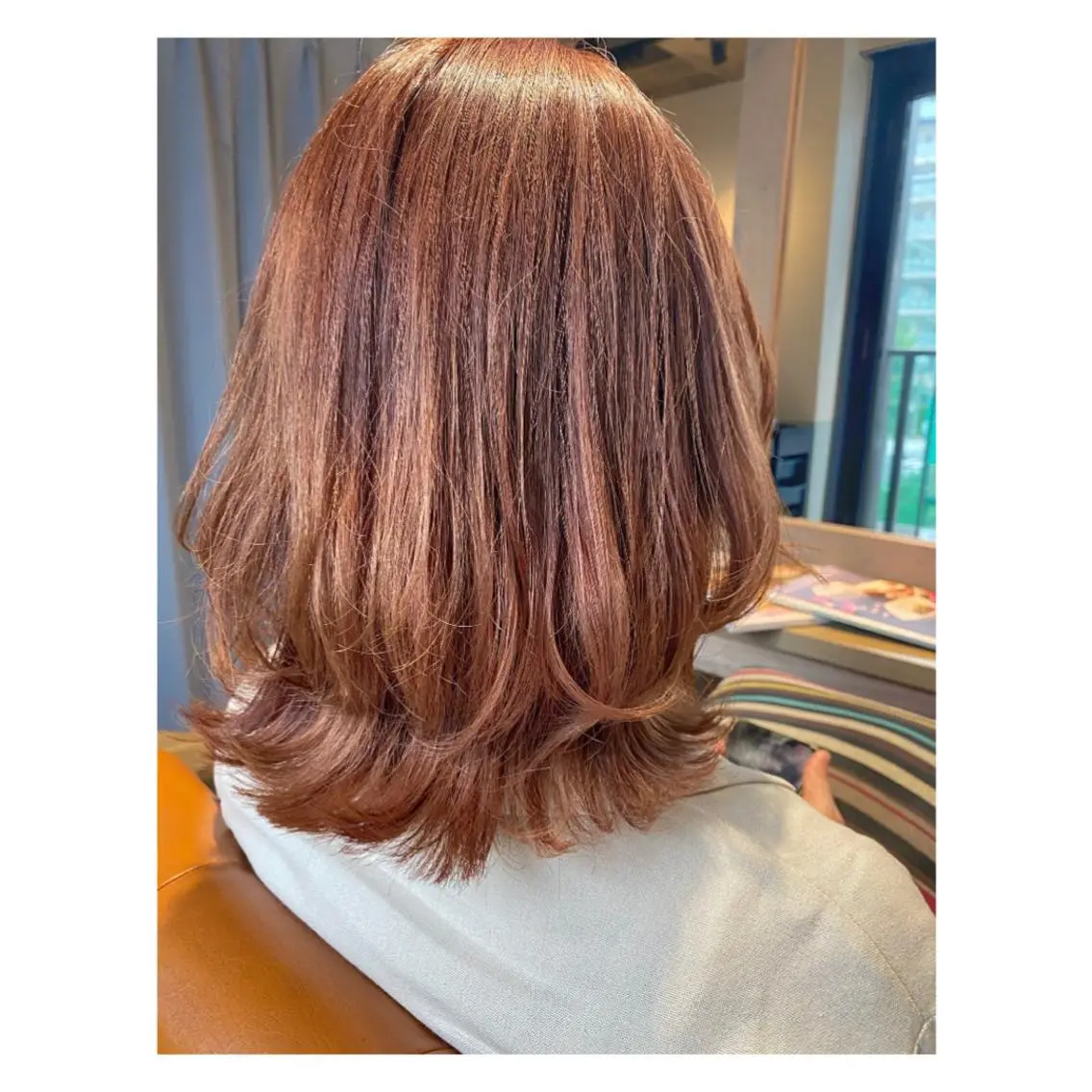カラー カット ヘアカラー トリートメント 🩵盛れる顔周りヘア EMI🩵のヘアスタイル