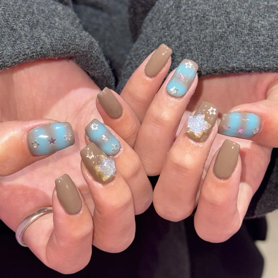【gel】オフ+定額art💜の写真