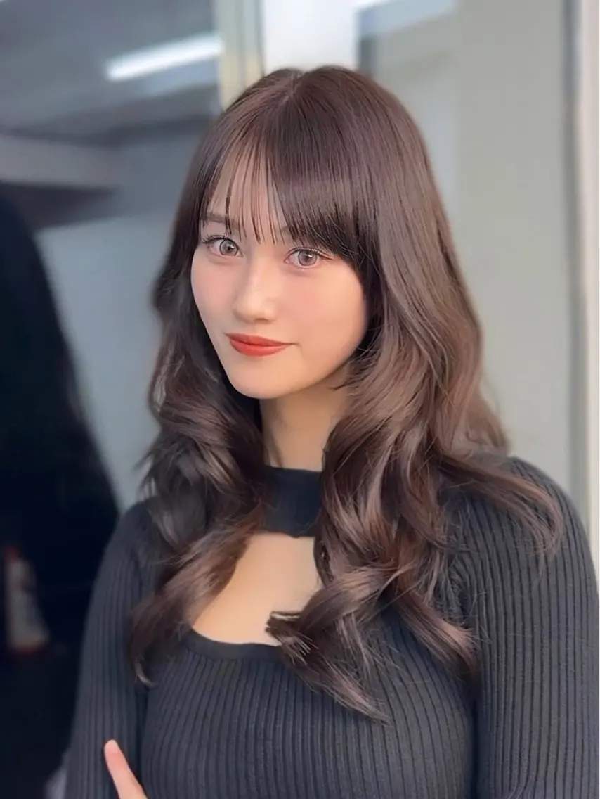 セミロング カラー カット ヘアカラー トリートメント 🦋韓国系指名No1 店長/圓山 祐也🦋のヘアスタイル