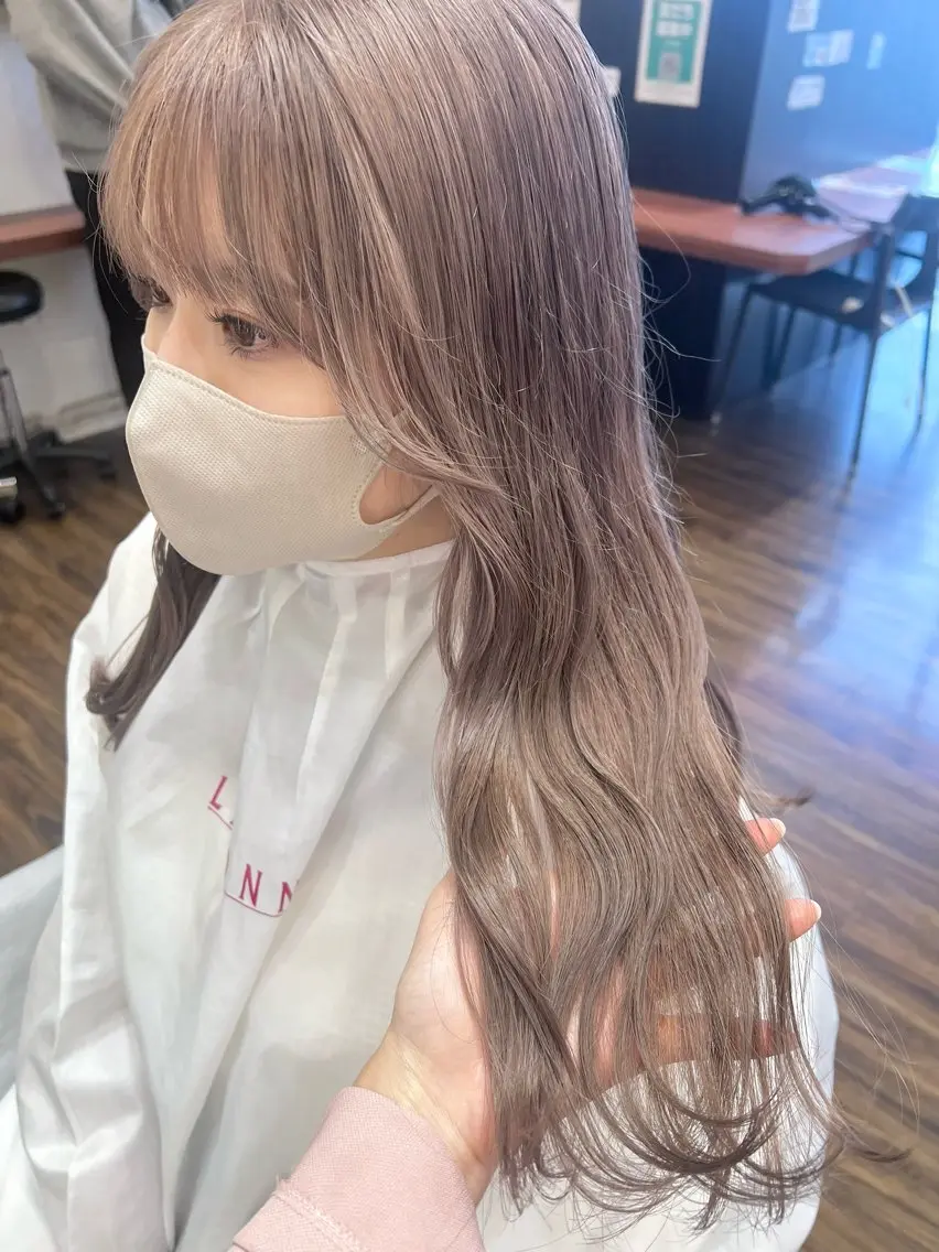 ロング ボブ ヘアカラー 名古屋美容院 / keinaのヘアスタイル