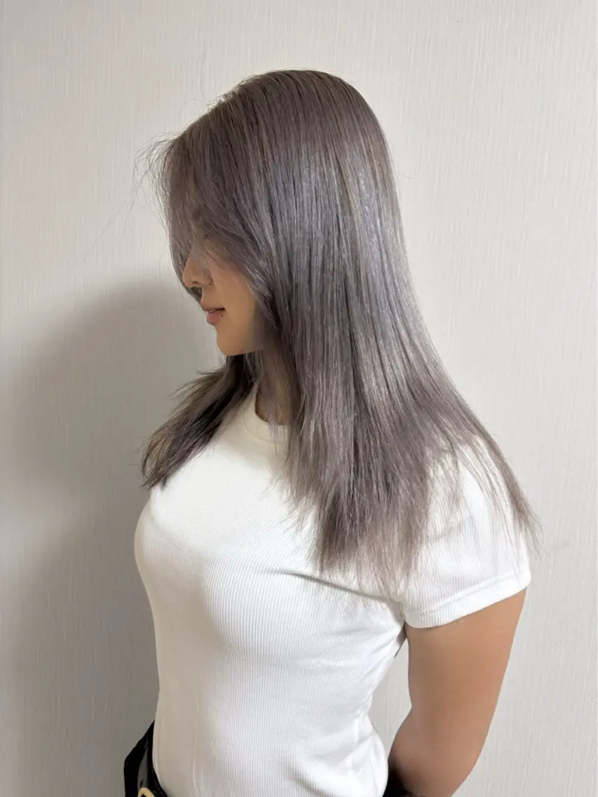 セミロング カラー ヘアカラー トリートメント 💖梅田レイヤー💖 副店長Tsubasaのヘアスタイル