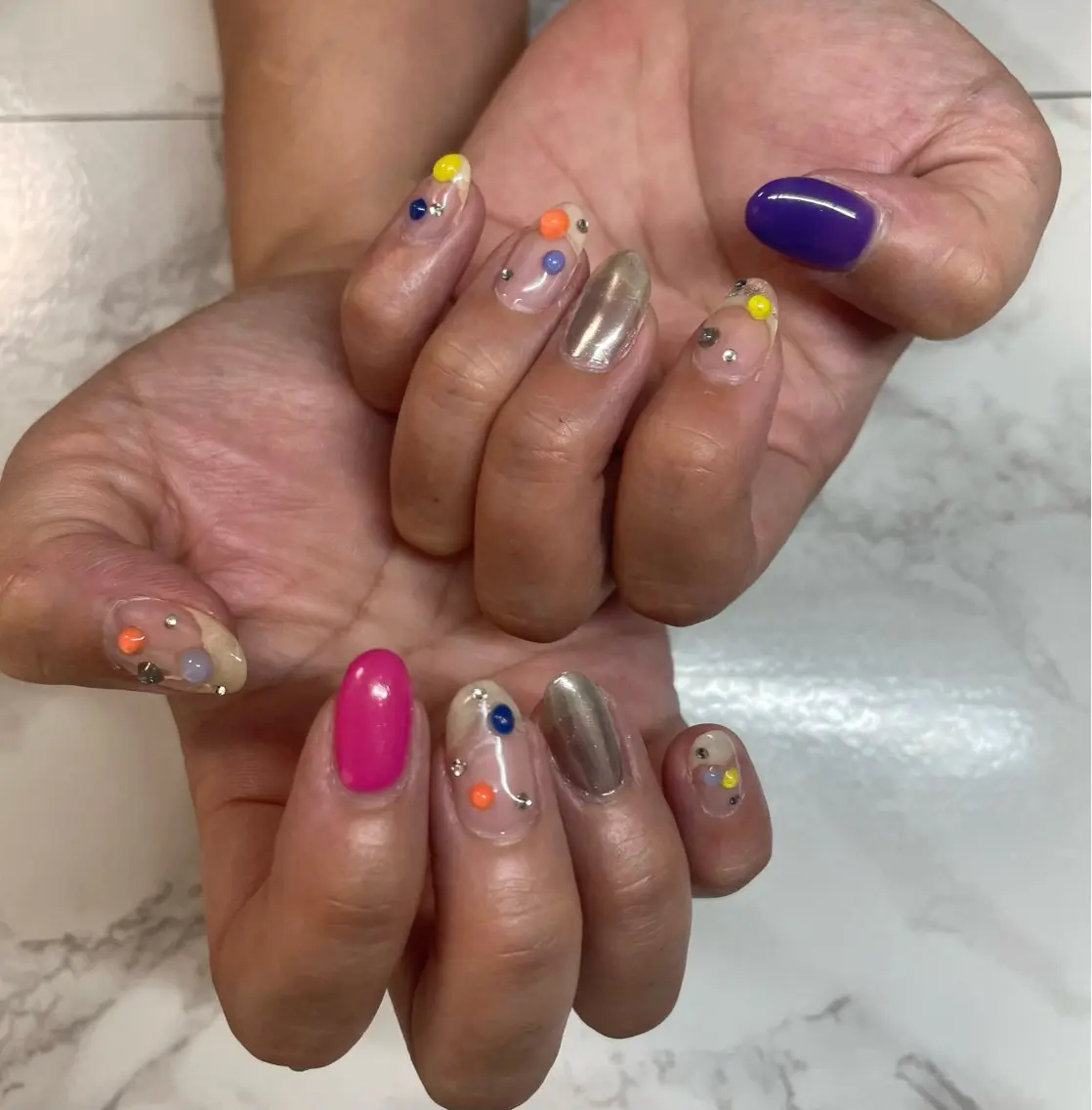 セミロング EyeBlow. Nail Salonの眉毛・アイブロウイメージ
