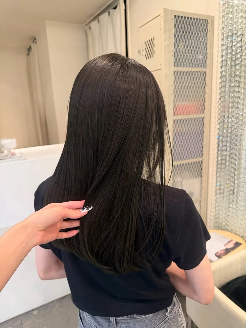 カラー パーマ ヘアカラー トリートメント NINA /長野駅前のヘアスタイル