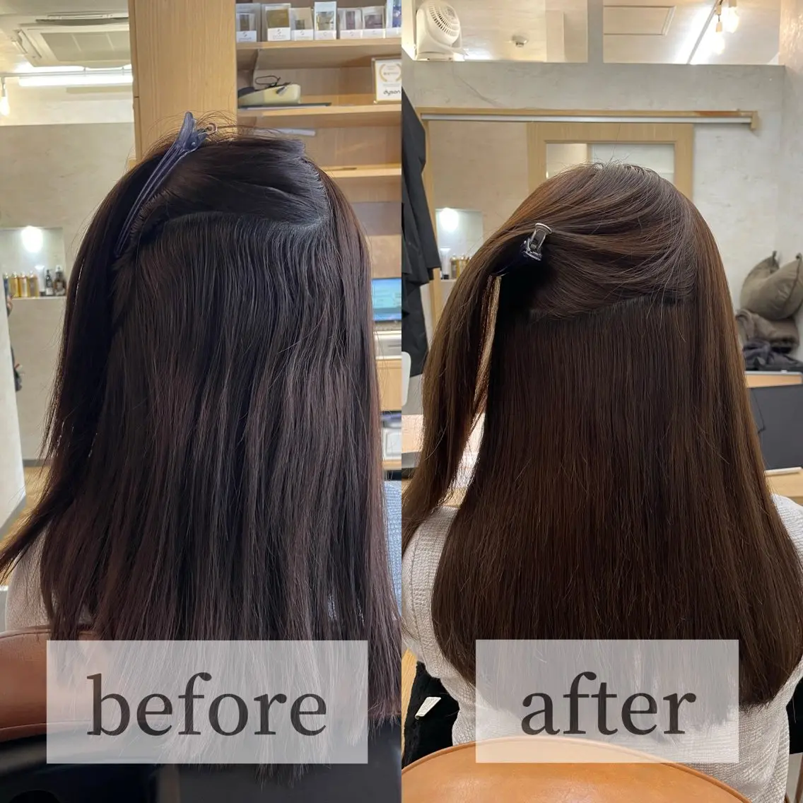 ロング パーマ カット 縮毛矯正 トリートメント 高橋 芽衣のヘアスタイル