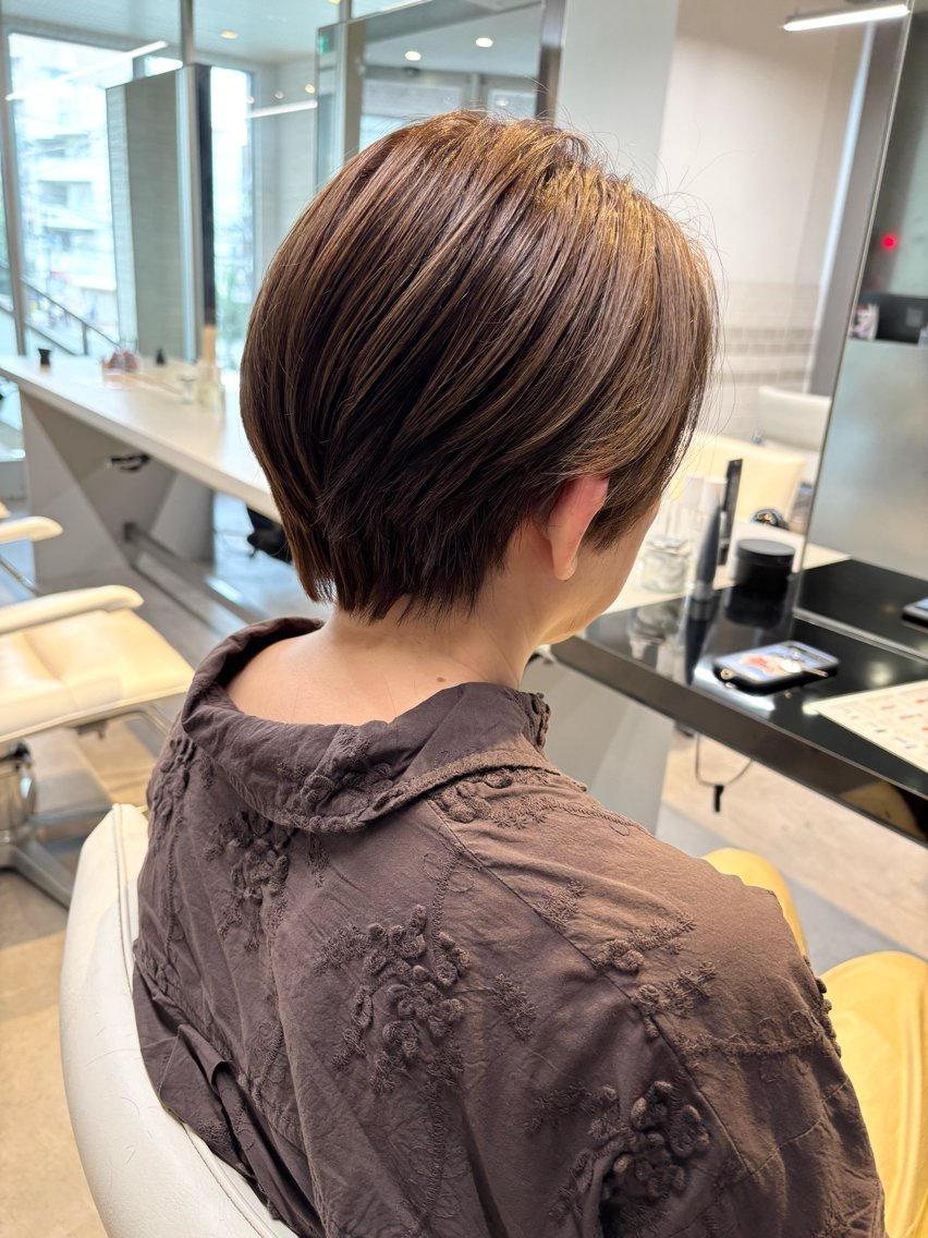 ショート ショートヘア mino🤍🪽🫧 透明感/レイヤーのヘアスタイル