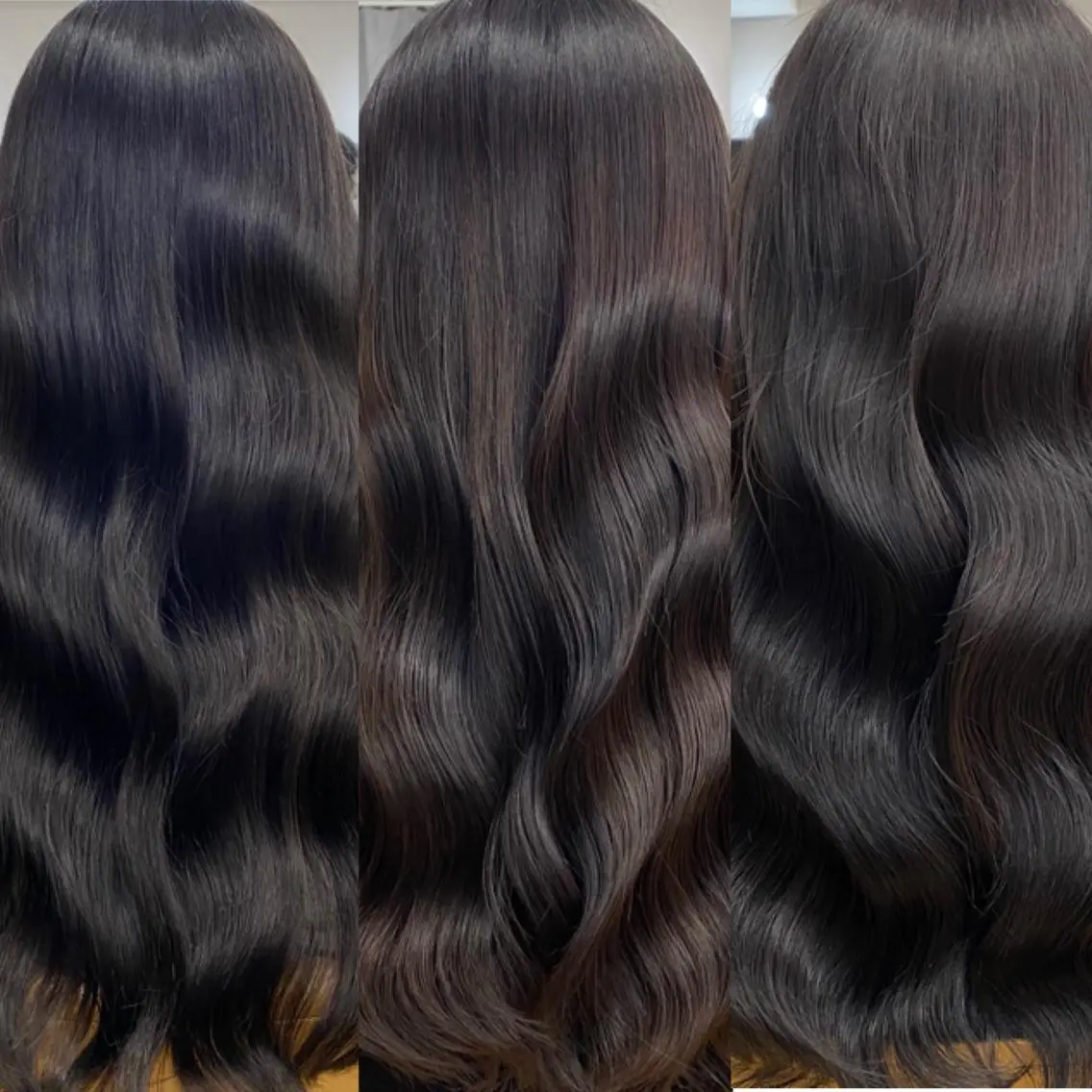 セミロング カラー イルミナカラー トリートメント ヘアカラー トリートメント ヘアセット プル艶職人/ にしものヘアスタイル
