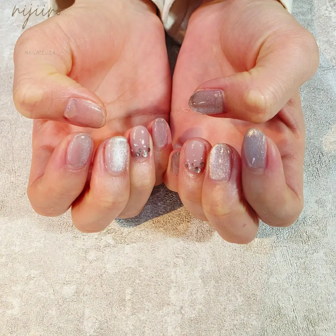 ネイル ハンドネイル nijiiro🌈 サトウのネイルデザイン
