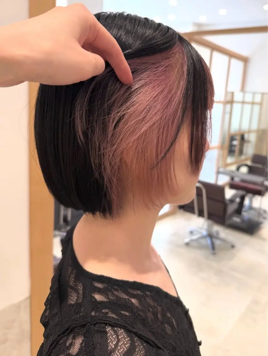 ショート カット ヘアカラー トリートメント 𓍯柔らかhair 𓍯 yukinoのヘアスタイル