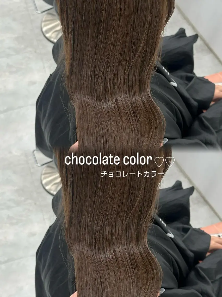 ロング カラー ヘアカラー 上品モテヘア🩶 karen🩶のヘアスタイル