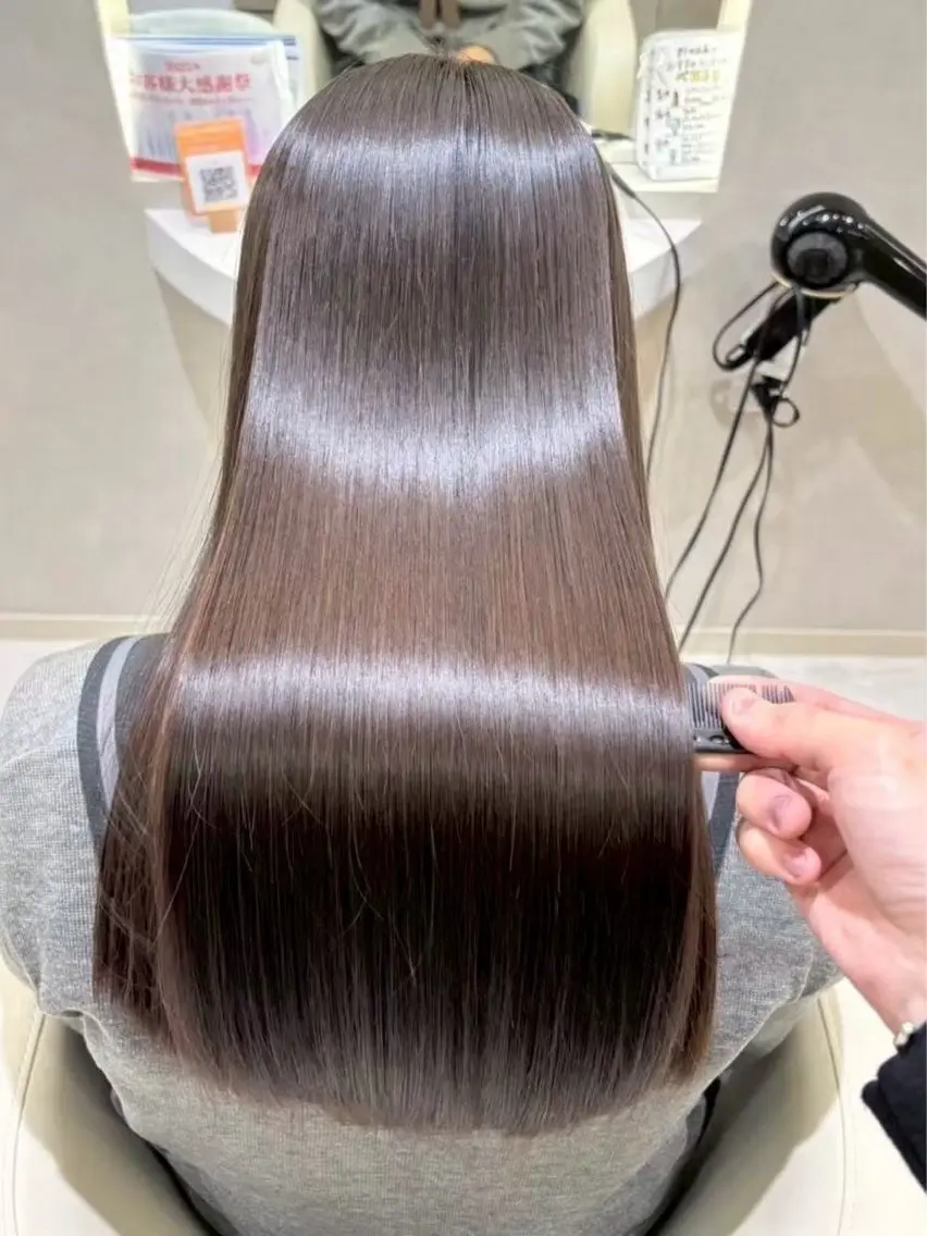 カラー カット ヘアカラー トリートメント ナチュラル可愛い/ 艶カラー/内藤歩香のヘアスタイル