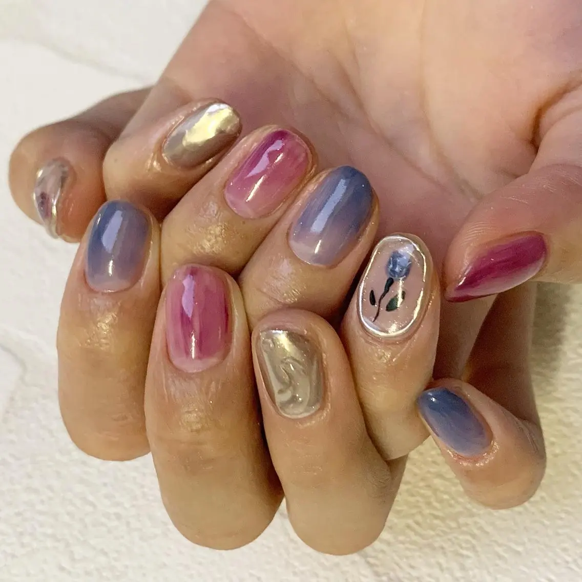 ネイル ハンドネイル ハンドケア lylynail YUUKAのネイルデザイン