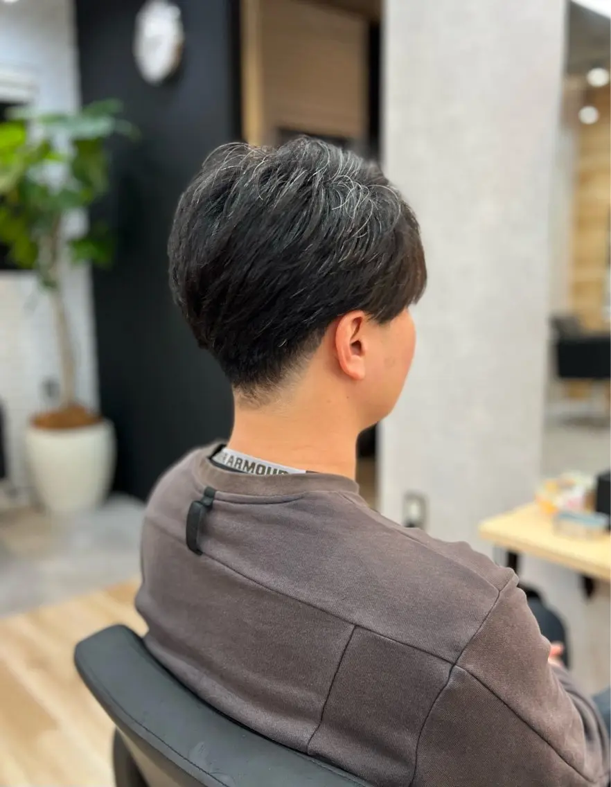 メンズ マッシュ 刈り上げ Aguhair milo森山知幸のヘアスタイル