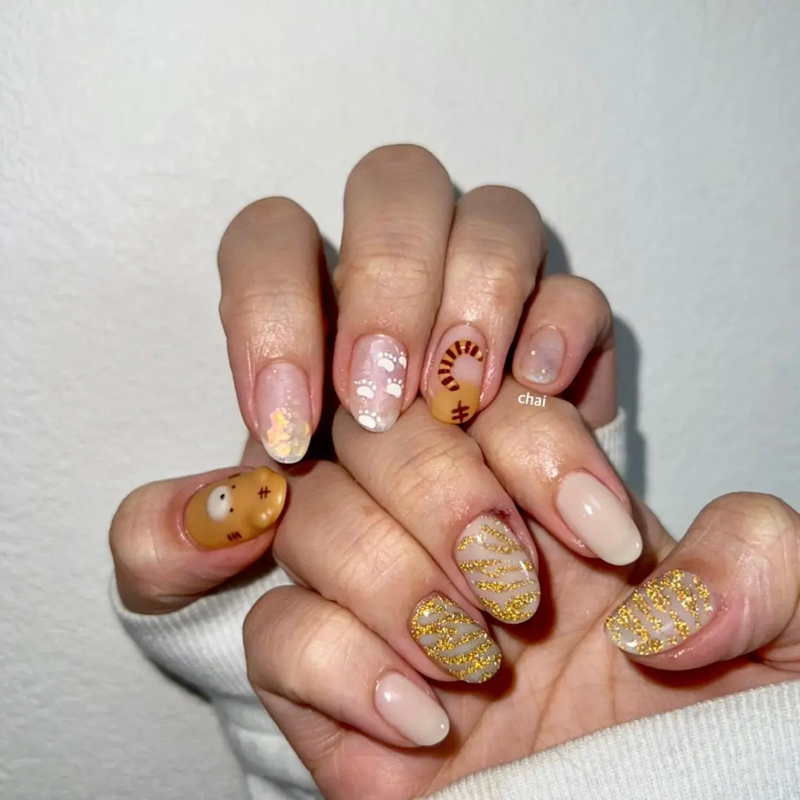 ネイル ハンドネイル chai nail _ai📍鶴橋/桃谷のネイルデザイン