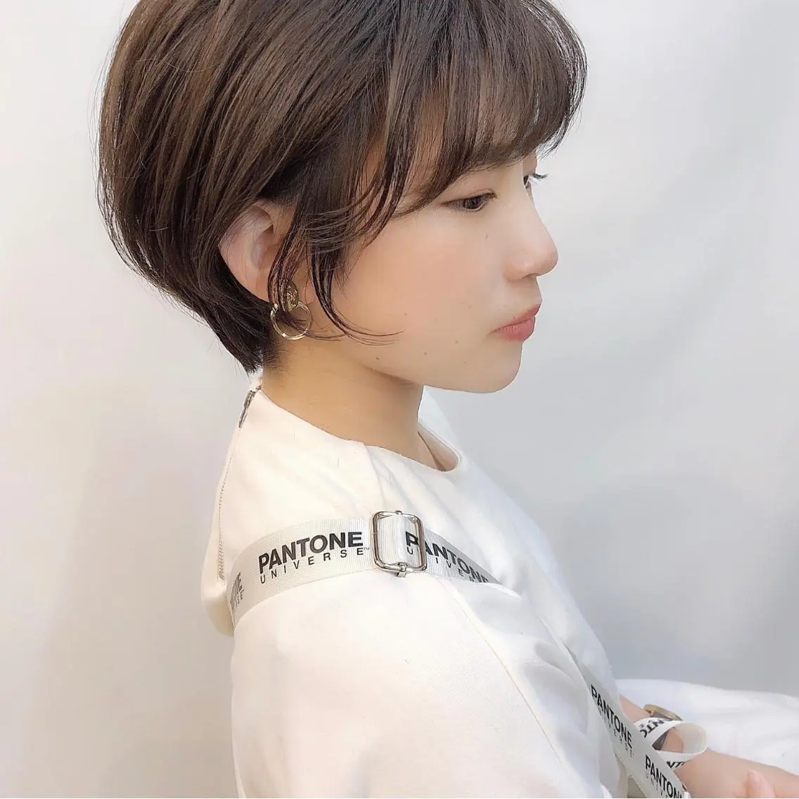 ショート 山野 稚奈のヘアスタイル