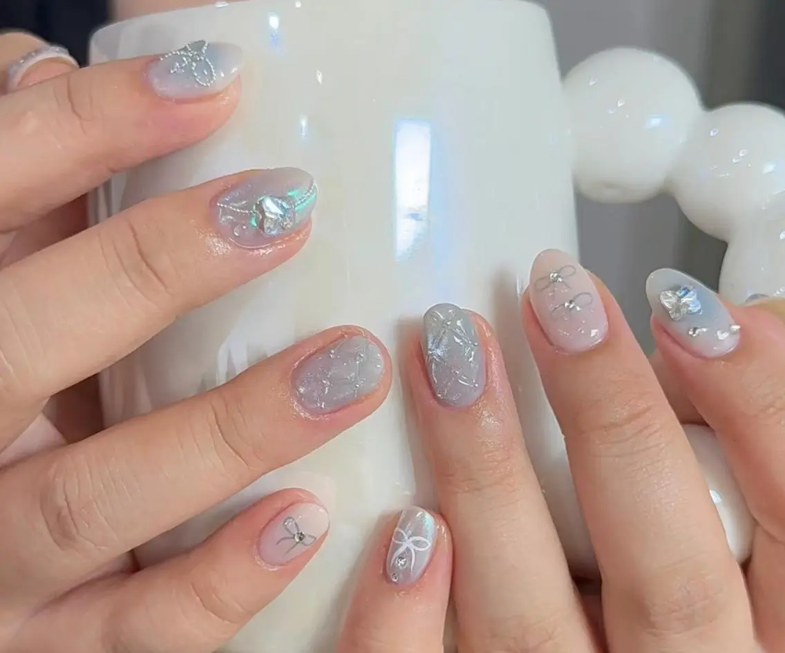 ネイル ハンドネイル By moonネイル 🌷ワンホン/韓国風のネイルデザイン
