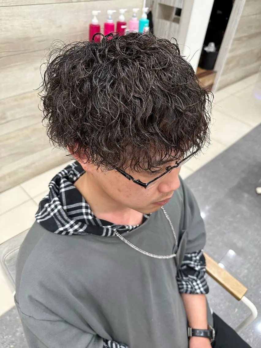 ショート カット パーマ PROGRESS‣‣ 福澤 可音🐯🐝のヘアスタイル