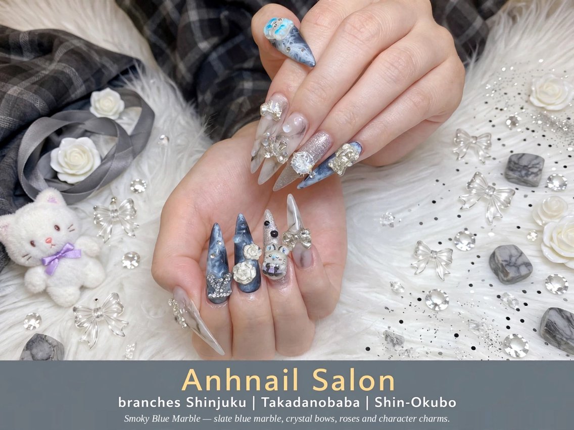 ネイル ハンドネイル ハンドケア Anh Nail 歌舞伎町のネイルデザイン