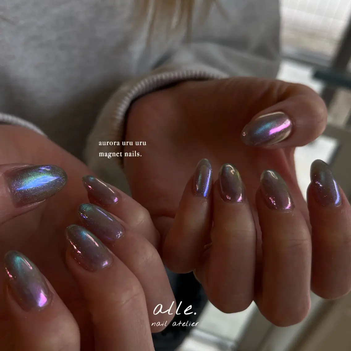 ネイル ハンドネイル atelier alle.のネイルデザイン