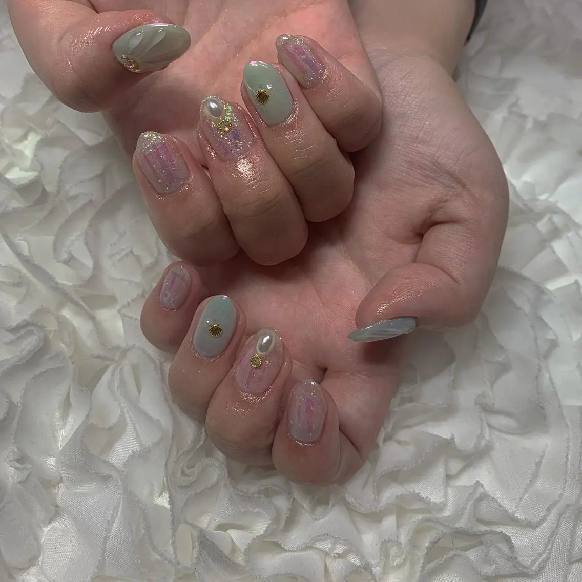 ネイル ハンドネイル ハンドケア lylynail YUUKAのネイルデザイン