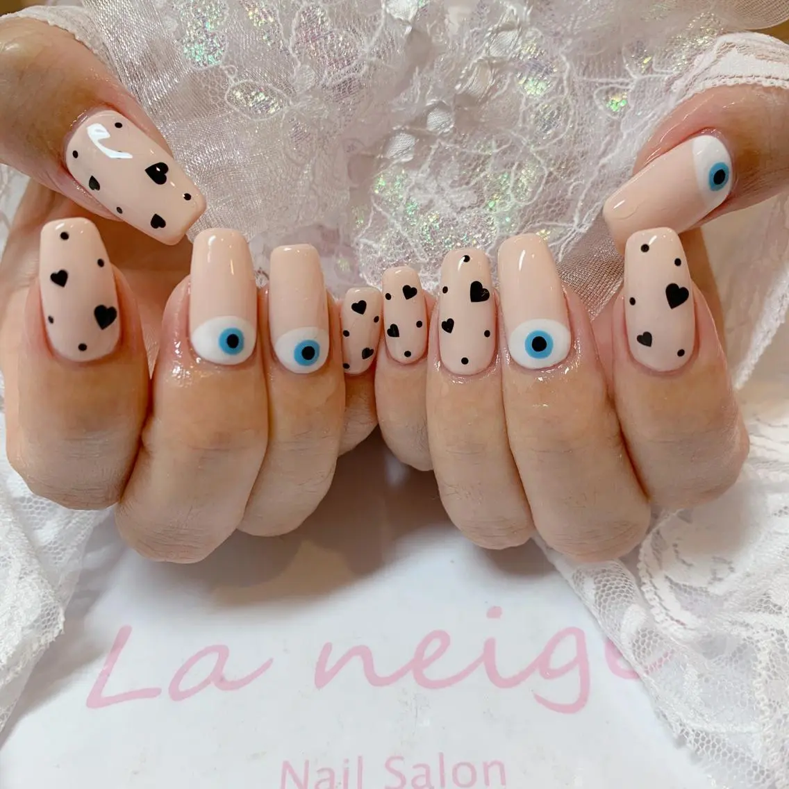 ネイル ハンドネイル La neige* yuki 🐩🌙のネイルデザイン