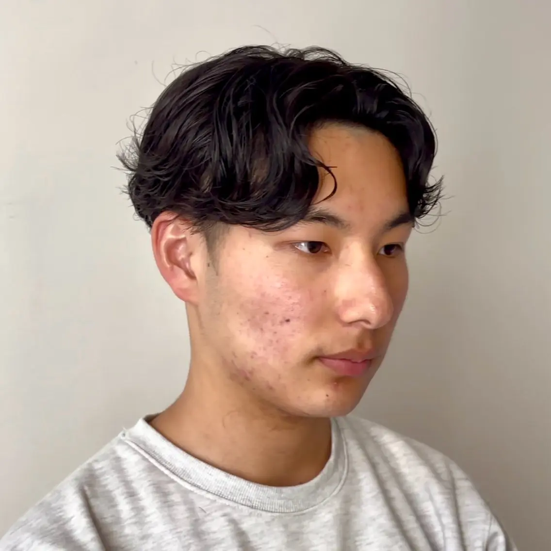 ショート パーマ メンズ カット パーマ men's/perm colorDaijuのヘアスタイル