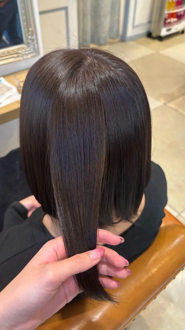 ショート カラー ベージュカラー 万司 来望のヘアスタイル