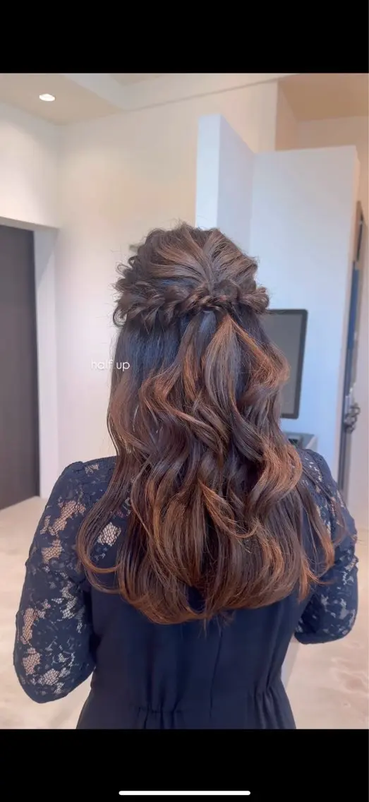ヘアアレンジ ヘアセット fitするカット♡/ 多幸感/ふうか◠‿◠のヘアスタイル