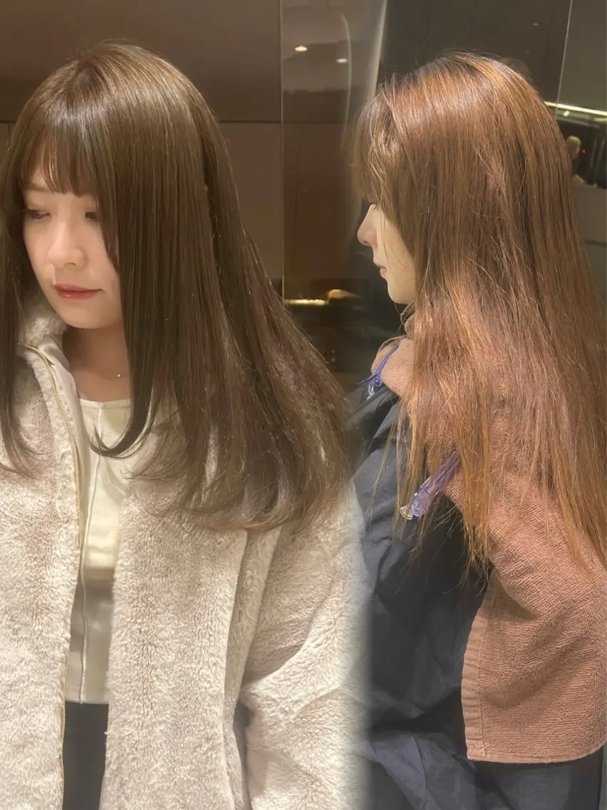 ロング ロングレイヤー レイヤーカット ロング ワンホンレイヤー rino🤍 恵比寿レイヤーカットのヘアスタイル