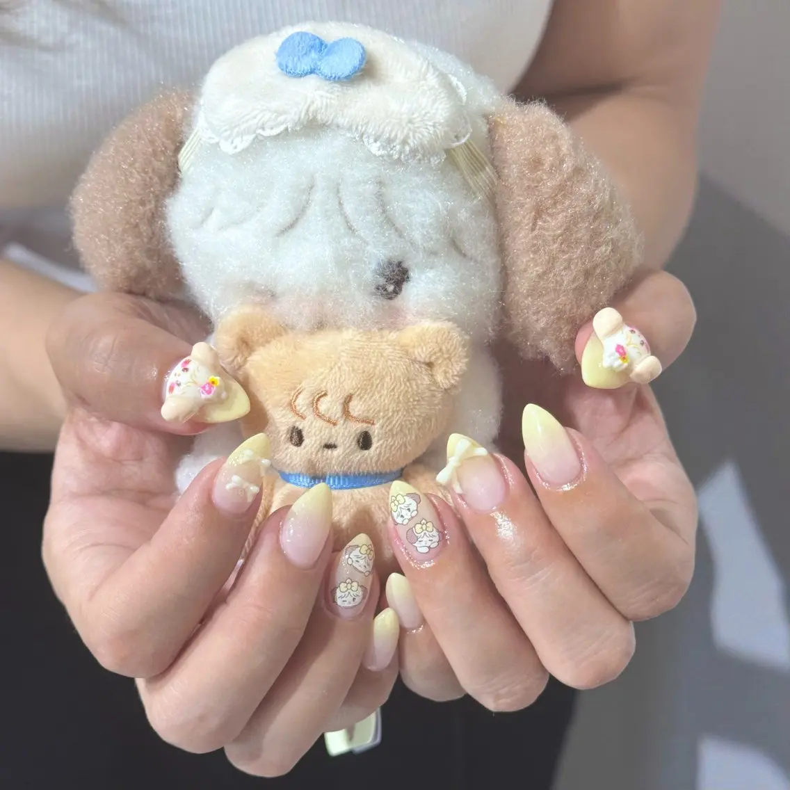 ネイル 持ち込み coco🧸久屋大通 🫧nagisaのネイルデザイン