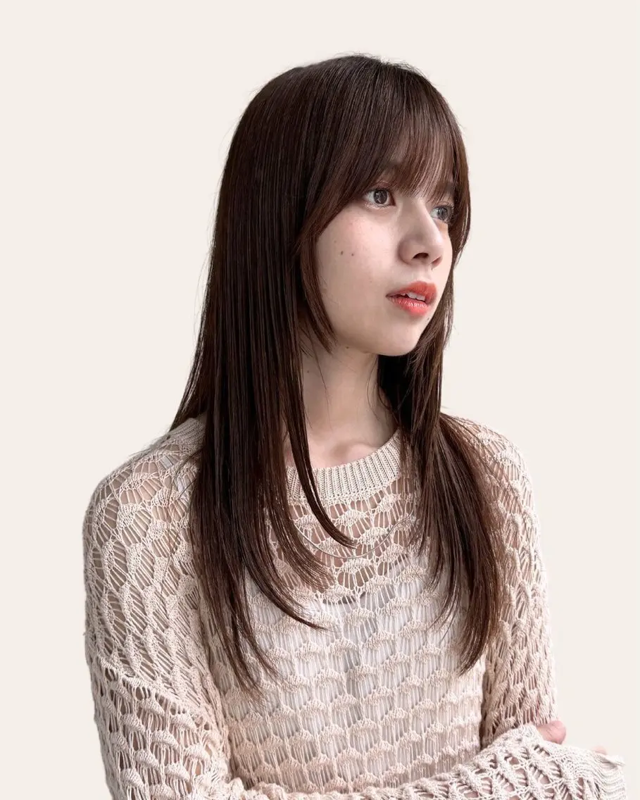 ロング 渡辺奎斗/ ボブ レイヤーカットのヘアスタイル