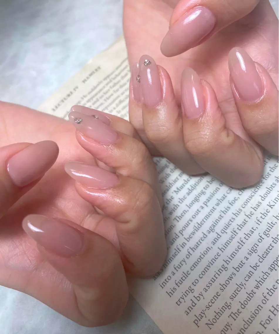 5月限定ワンカラー💅🏻オフなし✨5600円片手一本ずつ選べるパーツの写真