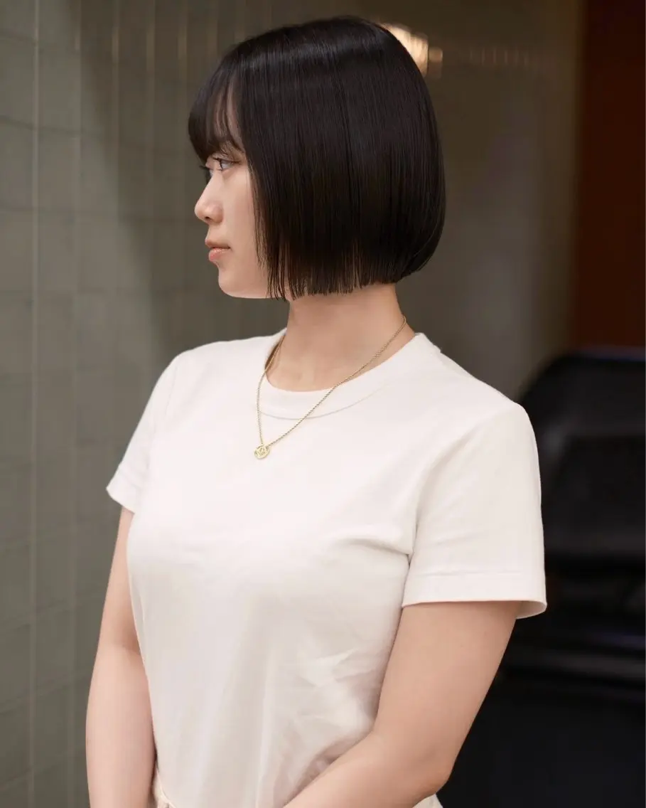 縮毛矯正SS +艶髪plusトリートメントの写真