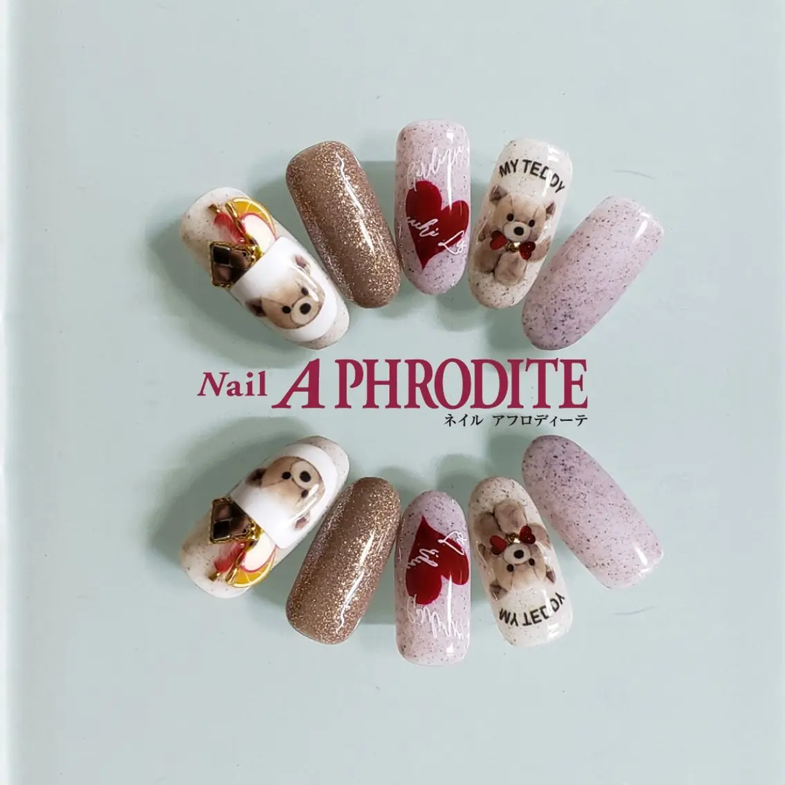ネイル ジェルネイル ニュアンスネイル スカルプネイル ソフトジェル ネイルチップ ハンドネイル Nail Aphroditeのネイルデザイン