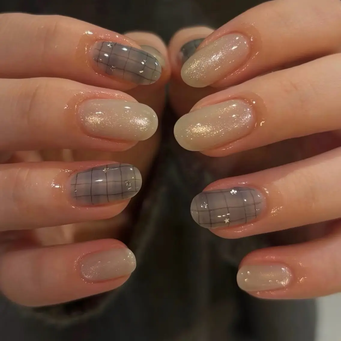 ネイル ニュアンスネイル ショートネイル ハンドネイル nail salon linoのネイルデザイン
