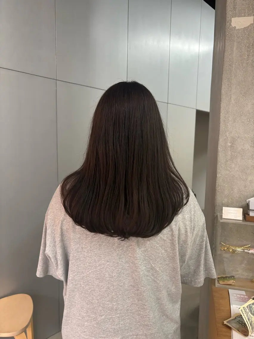 ロング カラー Le'a  谷町🌱 ツボタホノカのヘアスタイル
