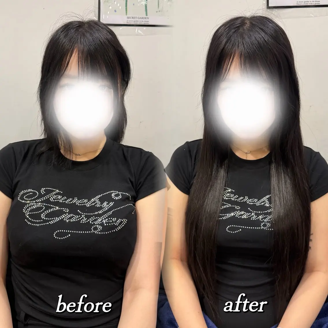ロング エクステ 🦋REISA🦋 エクステ×ハイトーンのヘアスタイル