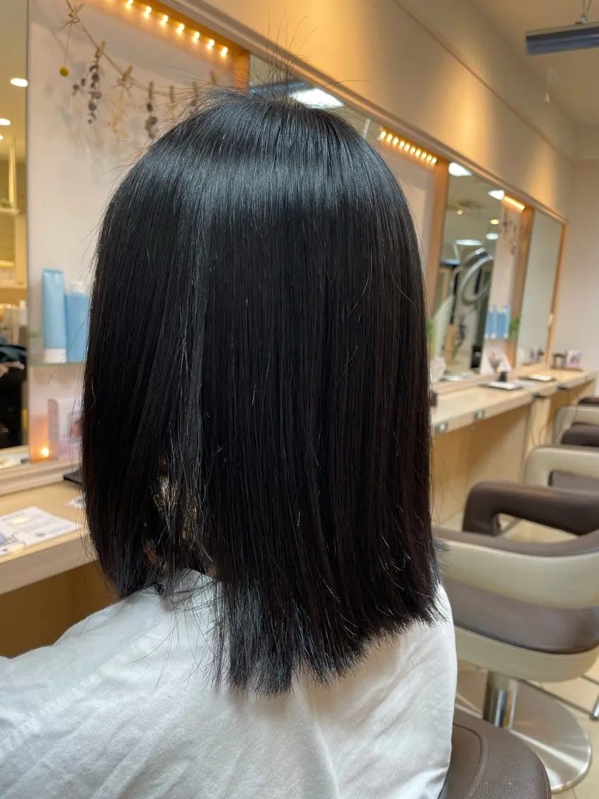 カット✂️+縮毛矯正の写真