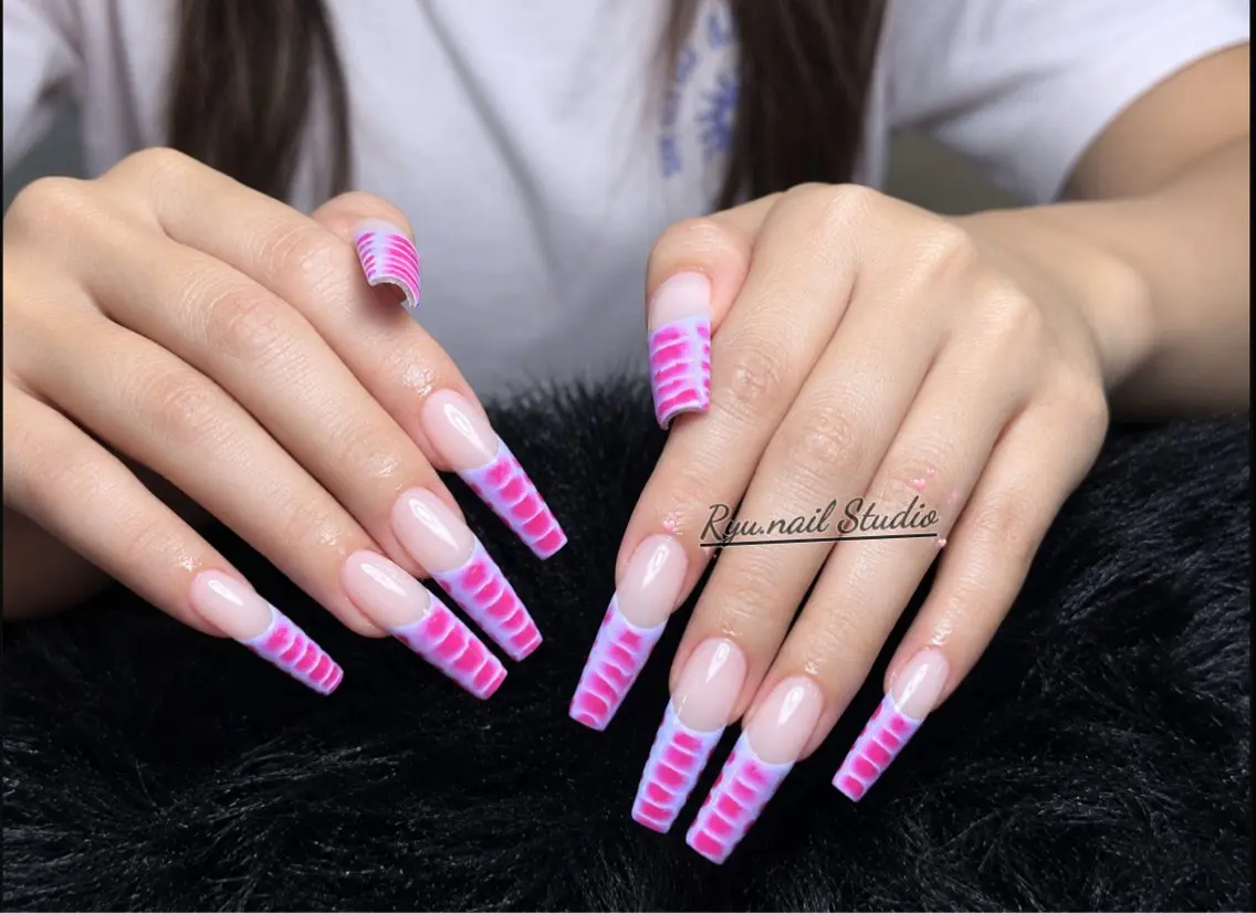 ネイル 韓国ネイル ワンホンネイル ハンドネイル Ryu Nail YukiChanのネイルデザイン