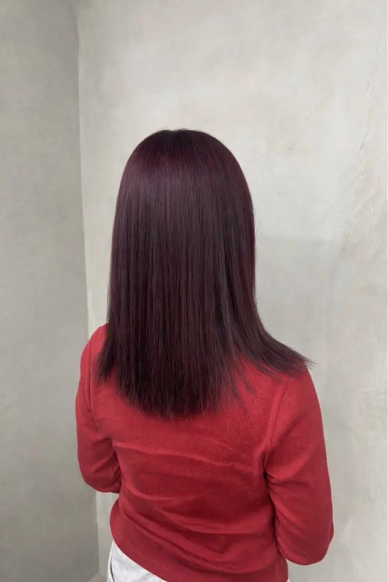 ミディアム カラー ラベンダーカラー ラベンダーピンク ピンクカラー ヘアカラー トリートメント momoka｜ 透明感カラーのヘアスタイル