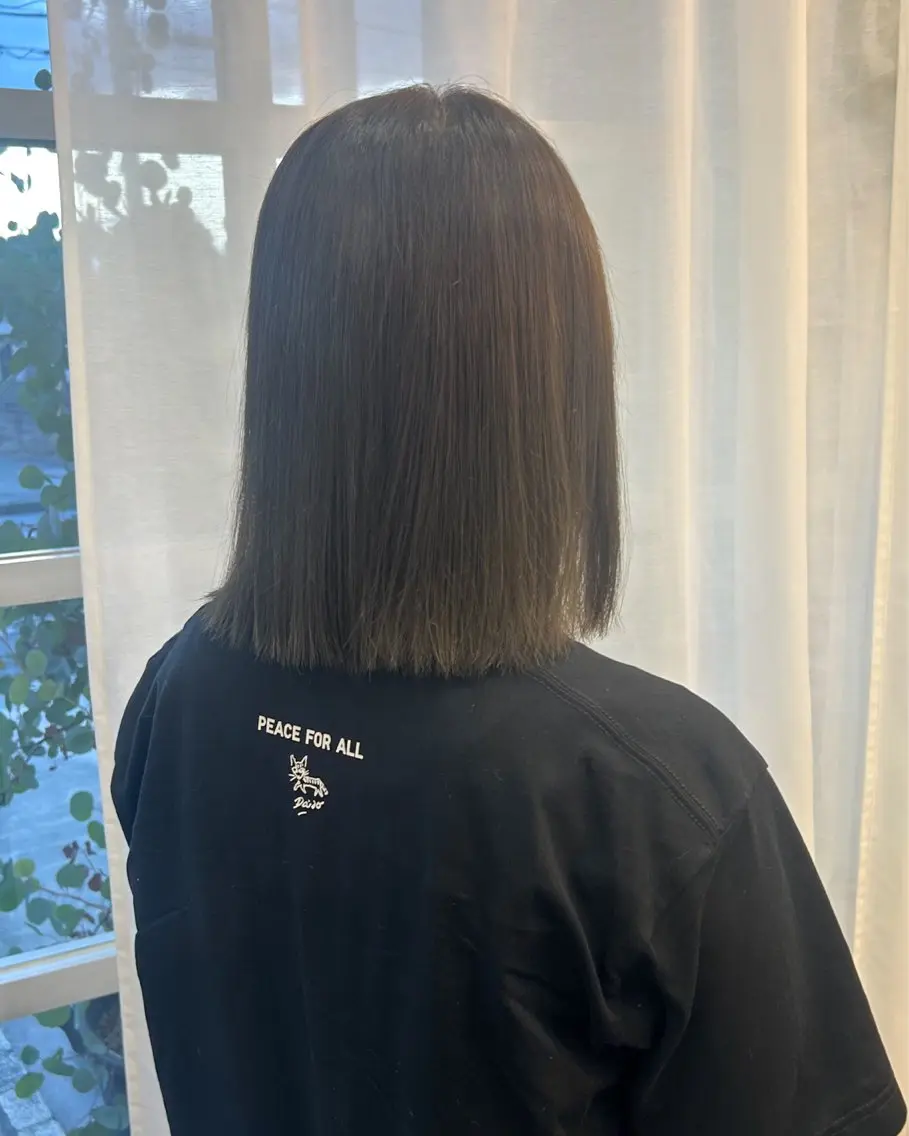 ミディアム ヘアカラー Itsuki モデル募集中♩のヘアスタイル
