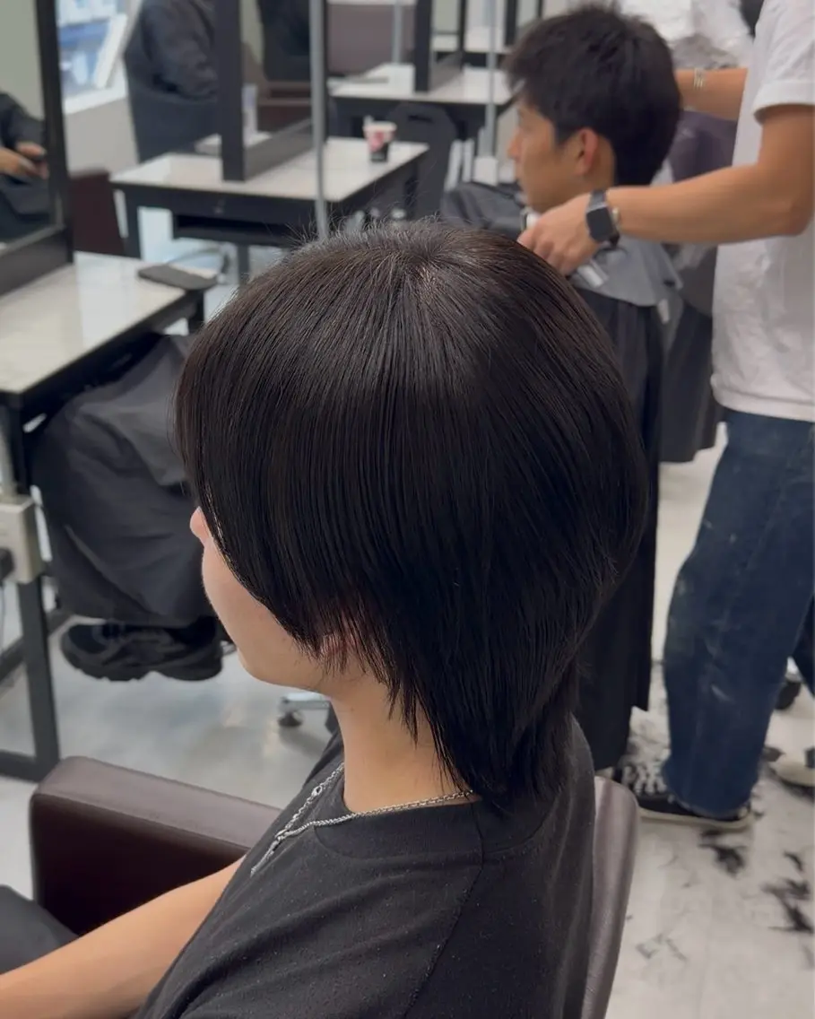 ミディアム メンズ カット メンズパーマ特化/ ウルフ/AOTOのヘアスタイル
