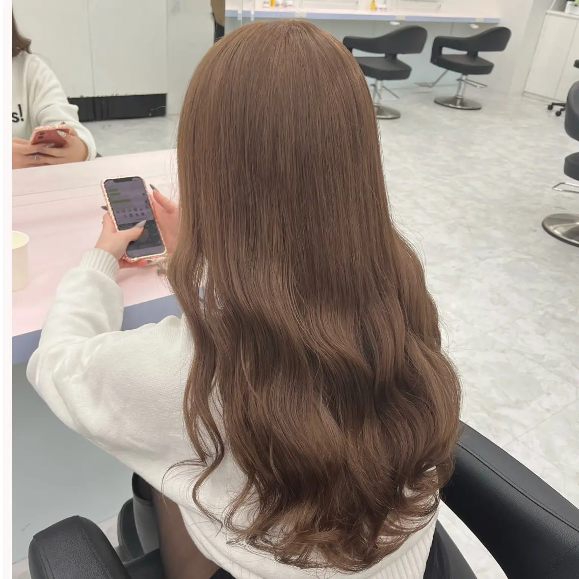 セミロング カラー ヘアカラー トレンドレイヤー No.1/KOHEIのヘアスタイル