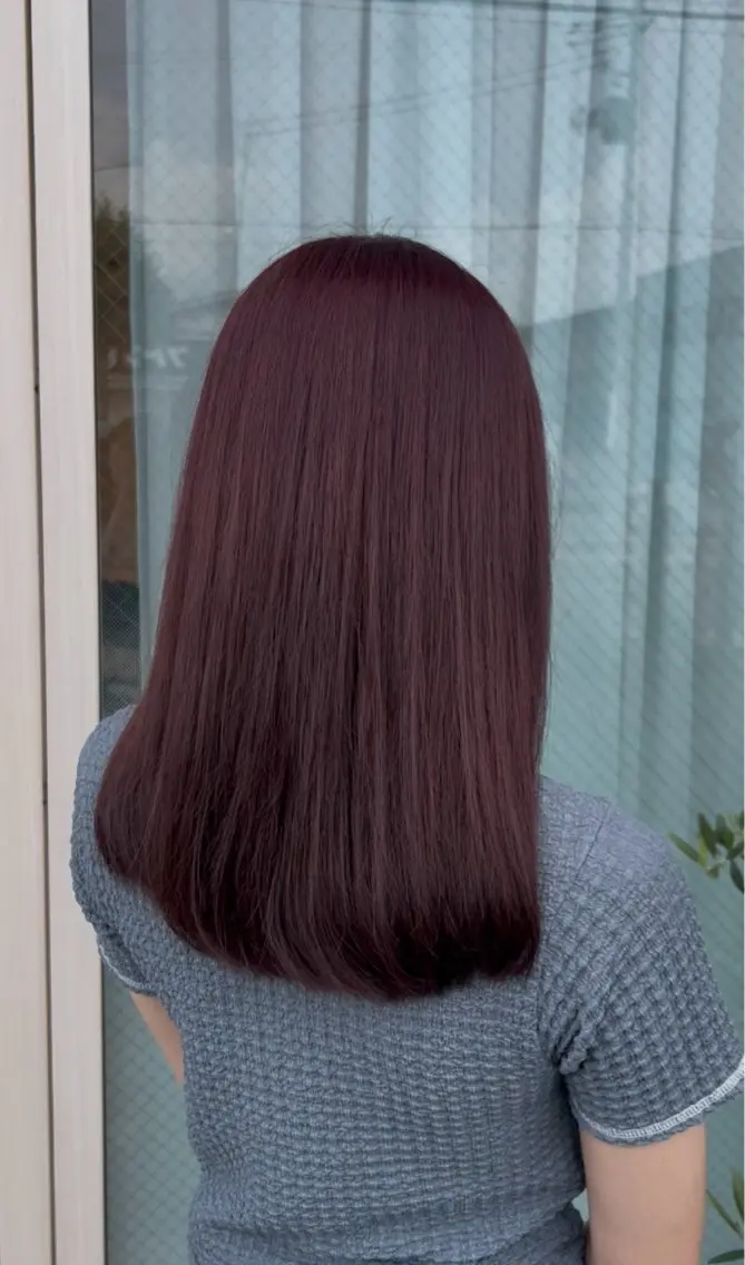 セミロング 田中 千尋のヘアスタイル