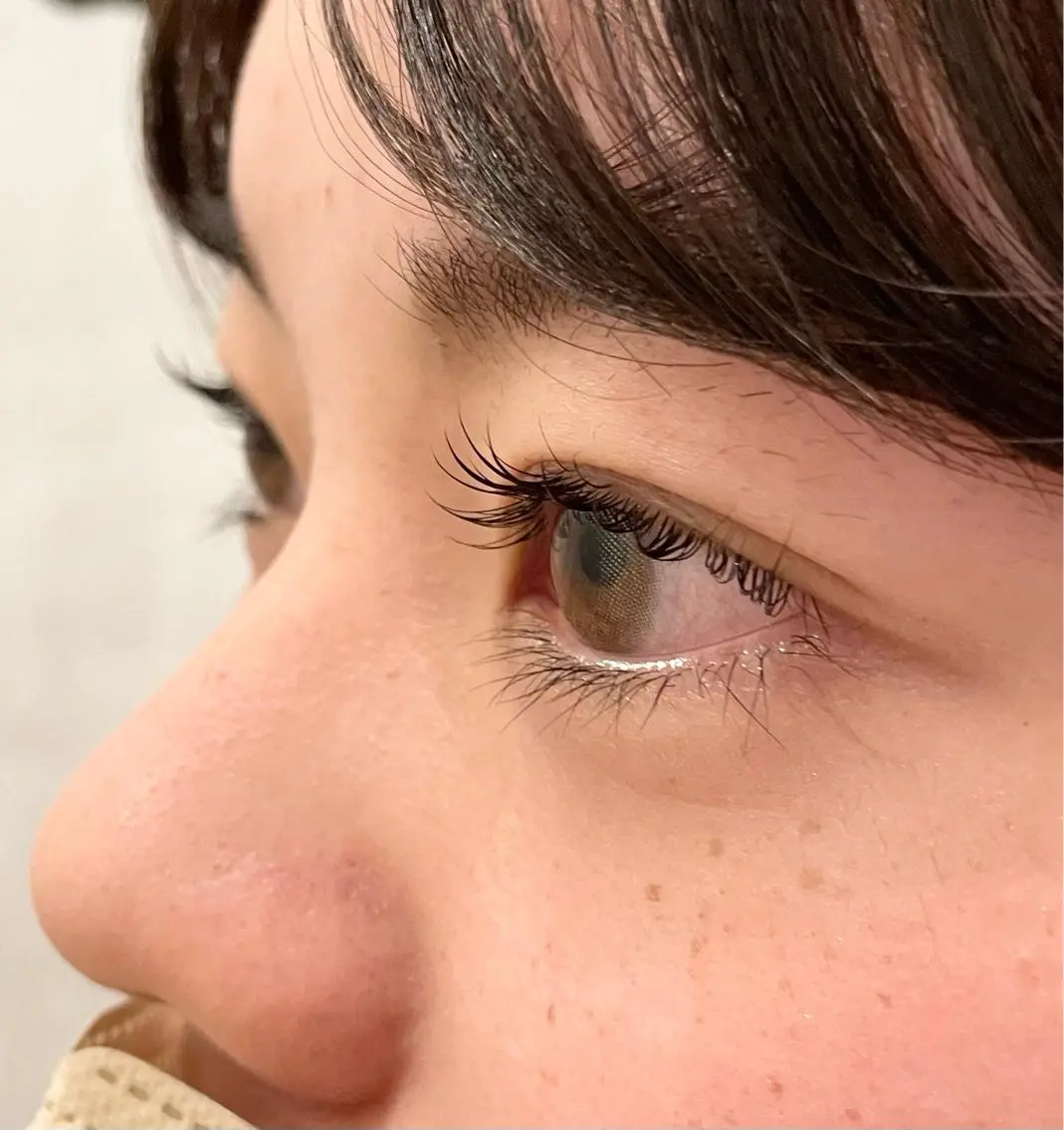 マツエク・マツパ 一重×まつ毛パーマ ニコットラッシュ 難波加藤の眉毛・アイブロウイメージ
